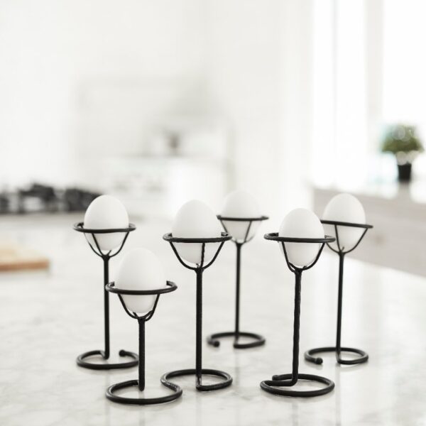Set of five egg holders