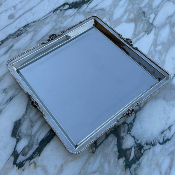 Anisa stainless steel tray