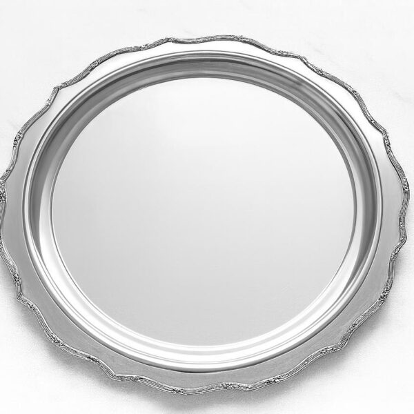 Thoraya Stainless Steel Serving Tray